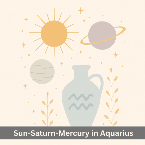Will the Sun Saturn and Mercury Trigrahi Yoga in Aquarius Unfold Your Karmic Ledger? 