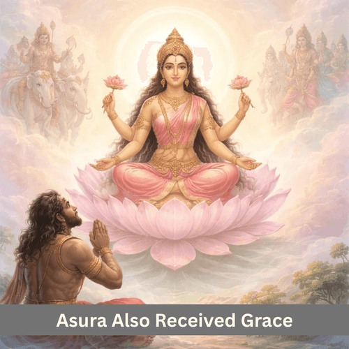 When An Asura Reached The Shelter Of Maa Siddhidatri