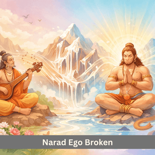 When Hanuman Broke Narada’s Pride: The Sound of Devotion That Melted Even Mountains