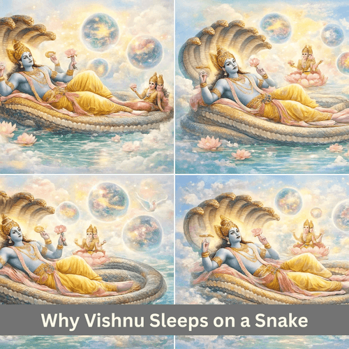 Why Vishnu Sleeps on a Snake While Creating Entire Universes