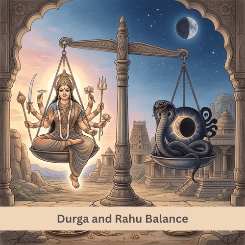 Durga and Rahu Balance