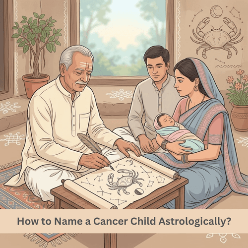 How to Name a Cancer Child Astrologically?