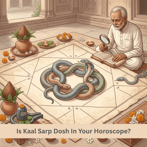 Is Kaal Sarp Dosh In Your Horoscope?