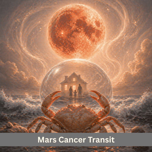 Mars Transit in Cancer: Emotional Intensity and Security Concerns