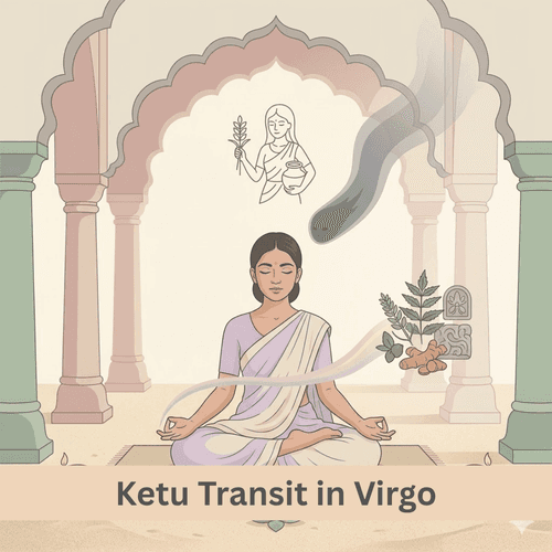 Ketu Transit in Virgo: Release from Over Analysis and Embrace of Spiritual Healing