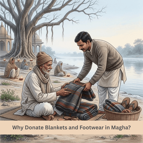 Why Donate Blankets and Footwear in Magha?