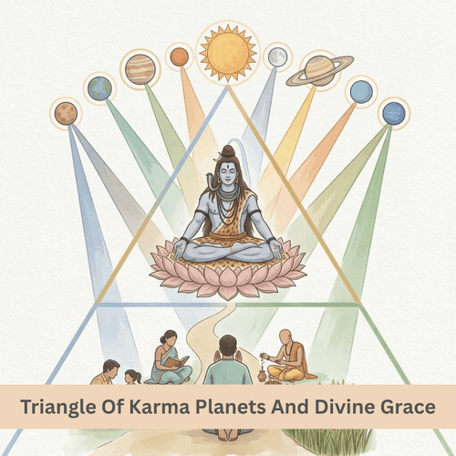 Triangle Of Karma Planets And Divine Grace