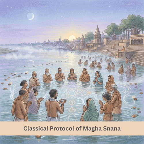 Classical Protocol of Magha Snana: Scientific and Tantric Secrets of 'Maghe Nimagnah Salile Susheete'