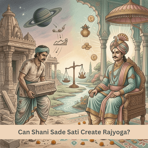 Can Shani Sade Sati Create Rajyoga?