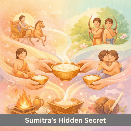 Sumitra and the Secret of Two Sons: The Wondrous Bond Born from Two Portions of Divine Kheer