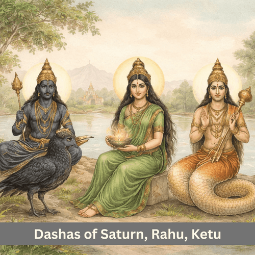 शनि, राहु, केतु दशाएं   जीवन के महान पाठ