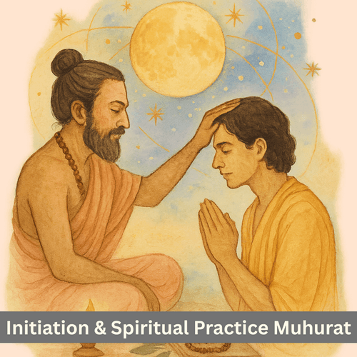 Initiation & Spiritual Practice Muhurat: When the Soul Aligns with the Cosmos