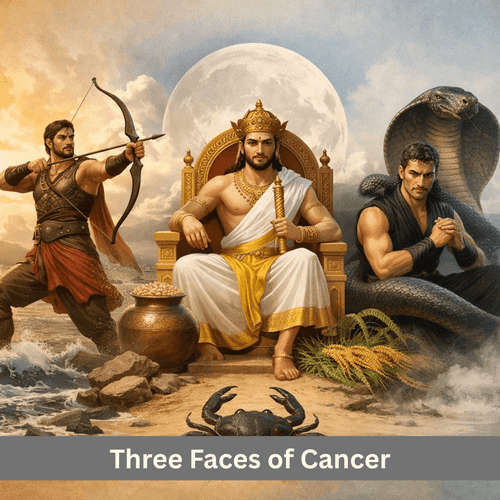 Three Faces of Cancer: The Real Story of Punarvasu, Pushya and Ashlesha
