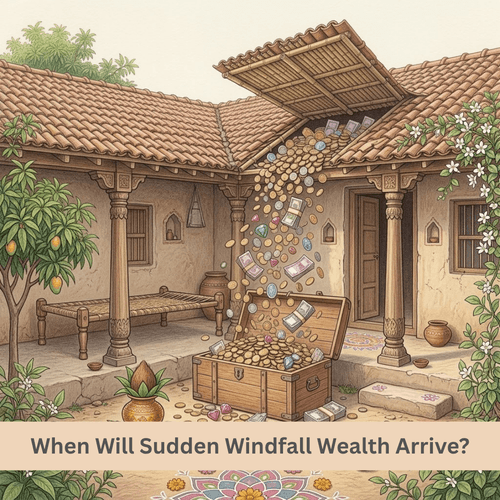 When Will Sudden Windfall Wealth Arrive?