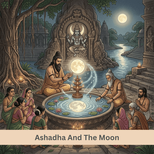 Ashadha And The Moon