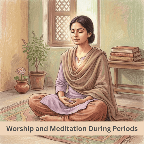Mental Worship and Meditation During Periods