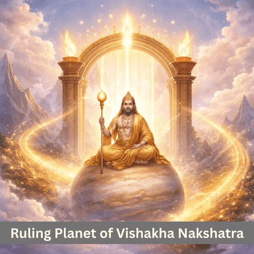 Vishakha Nakshatra and Its Ruling Planet Jupiter: The Fire of Purpose and Relentless Achievement