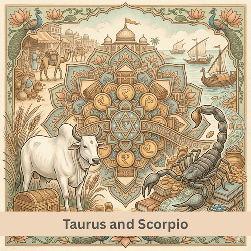 Samasaptak Rashi and Taurus Scorpio Cosmic Financial Empire Secrets