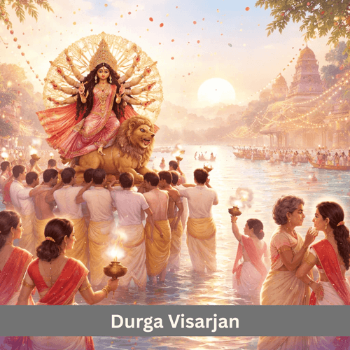 Durga Visarjan: The Emotional Farewell of the Divine Mother