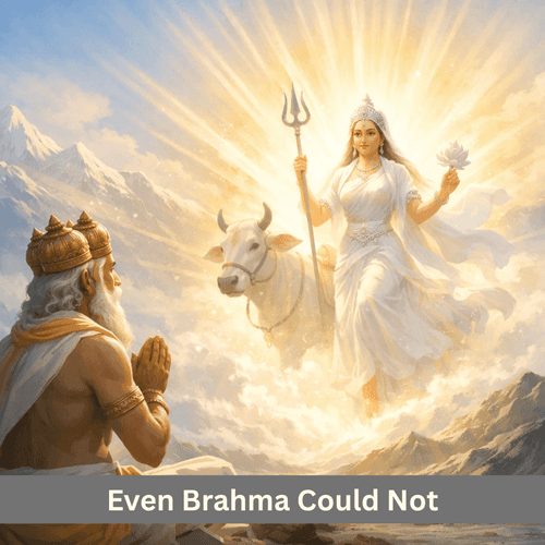 The Transformation Brahma Could Not Understand: Light of Maa Mahagauri