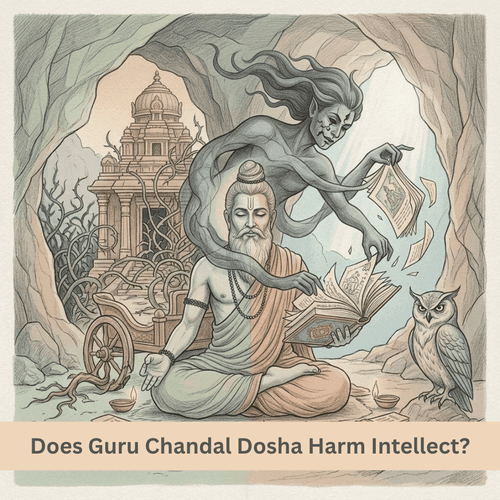 Does Guru Chandal Dosha Harm Intellect?