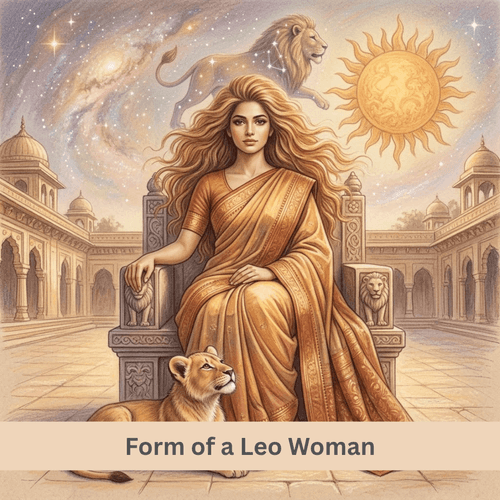 Complete Form of Leo Woman in Detailed Vedic Astrology