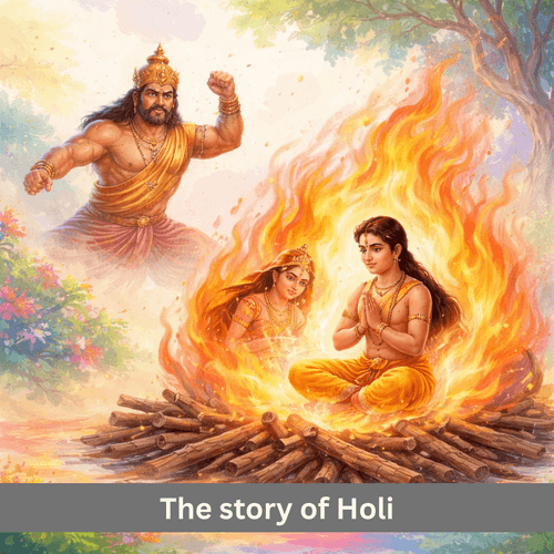 Holi: The Story of Holika and Prahlada and Their Deeper Meaning