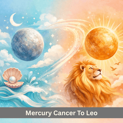 Mercury Transit in Cancer and Leo in August 2026