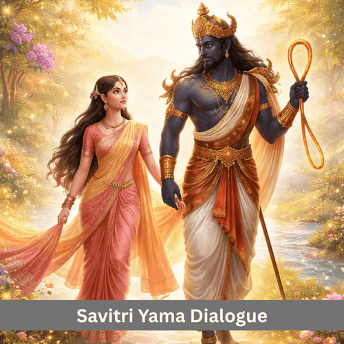 The Intellectual Dialogue Between Yamaraj and Savitri: When Dharma Became Living Consciousness