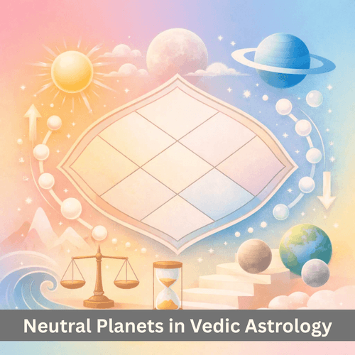 Neutral Planets in Vedic Astrology: Context Based, Flexible Energy