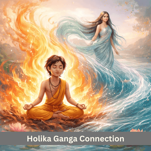 The Relationship Between Holika Dahan and Ganga: The Deep Balance of Fire and Water