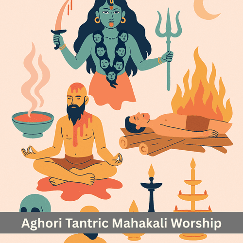 The Esoteric Night of Diwali: Aghori Tantric Mahakali Worship