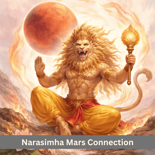 Jyotisha and Narasimha: The Spiritual Connection with Mars (Mangala)