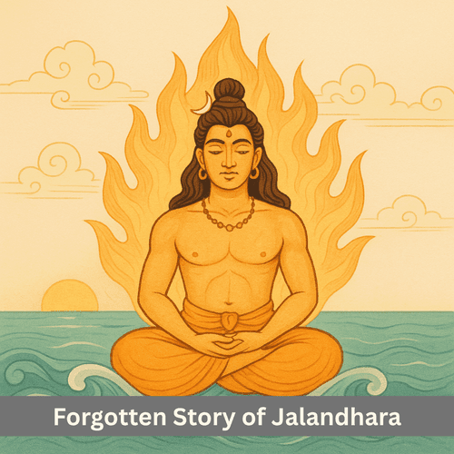 The Forgotten Story of Jalandhara , Born of Shiva’s Fire