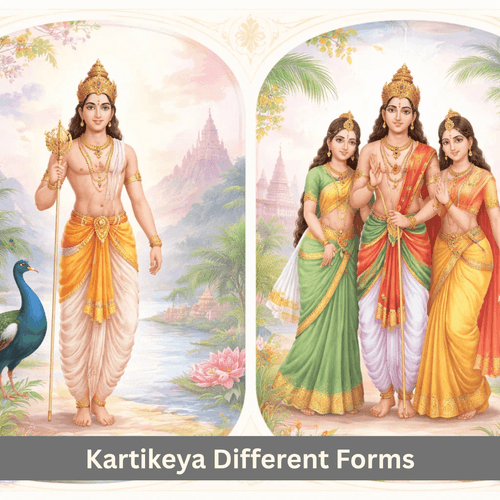 Why Lord Kartikeya is Brahmachari in North India and Married in South India
