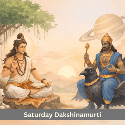 Saturday Worship of Dakshinamurti and the Grace of Shani