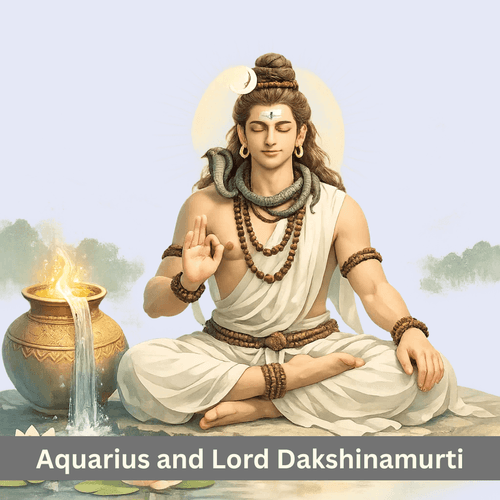 Aquarius and Lord Dakshinamurti: Silent Wisdom, Nectar Vessel and Service to Humanity