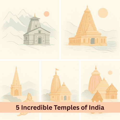 Five Remarkable Temples in India Where Gods Are Believed to Reside Eternally