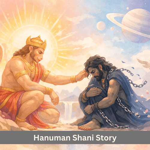 The Remarkable Episode of Hanuman and Shani Deva: When Devotion Changed Even Planetary Influence