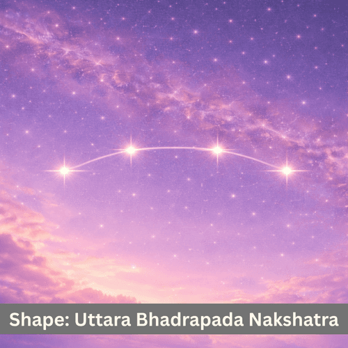 The Sky Shape of Uttara Bhadrapada Nakshatra