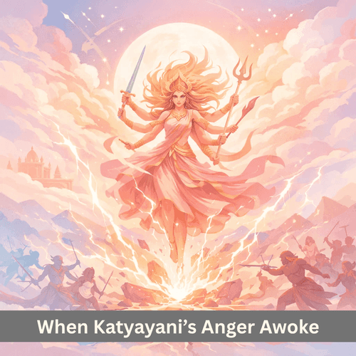 The Night Maa Katyayani’s Anger Awakened and the Cosmos Trembled