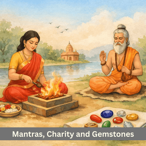 Vedic Remedies for Malefic Dashas: Mantras, Charity and Gemstones