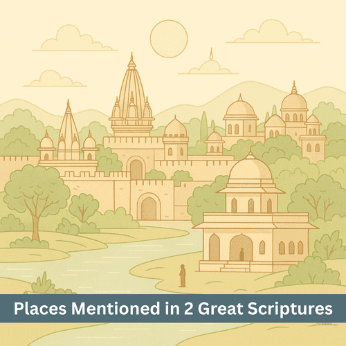 Are the Places Mentioned in Both Ramayana and Mahabharata Part of a Divine Plan?