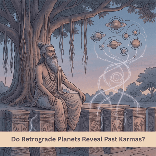 Do Retrograde Planets Reveal Past Karmas?