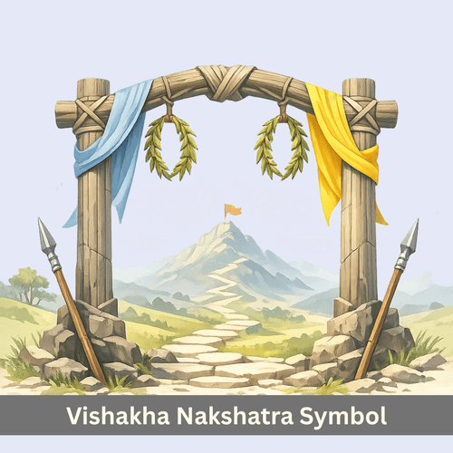 Vishakha Nakshatra Symbol Explained: The Triumphal Arch and the Vedic Path of Determination and Achievement