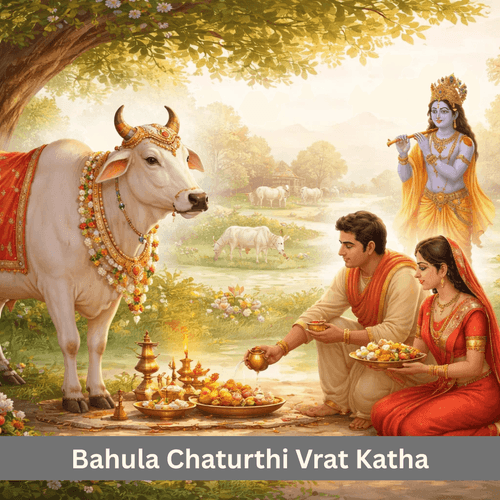 Bahula Chaturthi Vrat Katha and the Auspicious Grace of Cow Worship