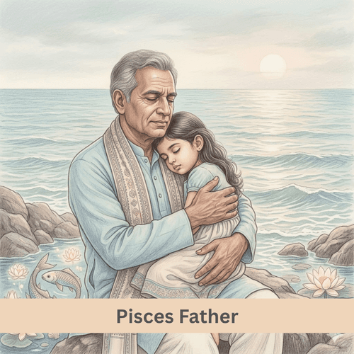 Samasaptak Rashi and the Cosmic Devotion of a Pisces Father