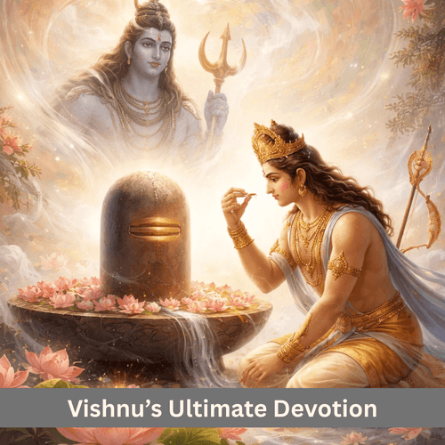 Why Lord Vishnu Offered His Eye to Shiva