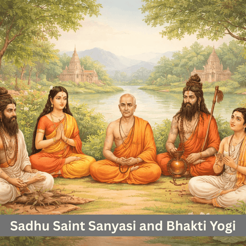 Rishi Sadhu Saint Muni Sanyasi And Bhakti Yogi