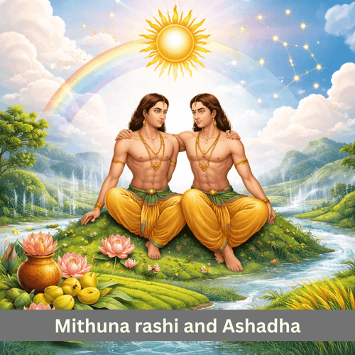 Vedic Link Between Mithuna Rashi and Ashadha Month